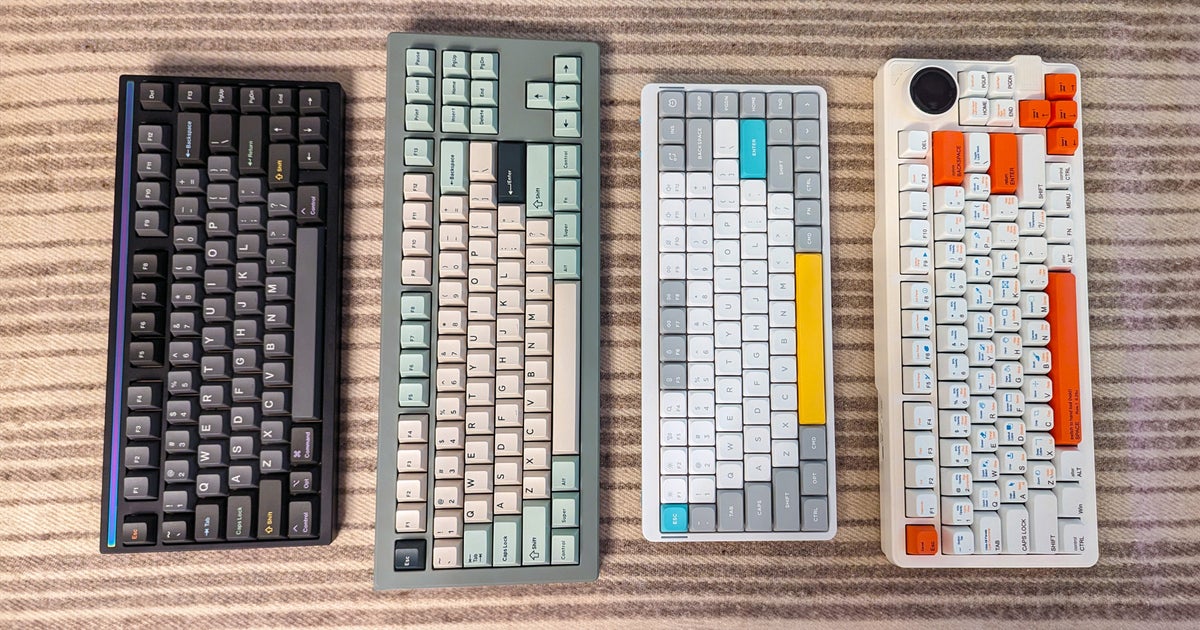 Charting the state of the art in mechanical keyboards: winter 2023 mini reviews
